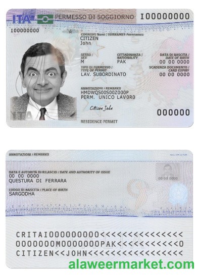 Italy residence permit new